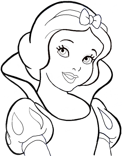 Snow White Drawing