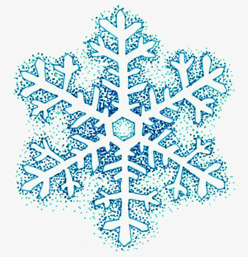 Snowflakes Image Drawing