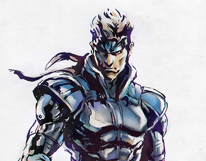 Solid Snake Drawing