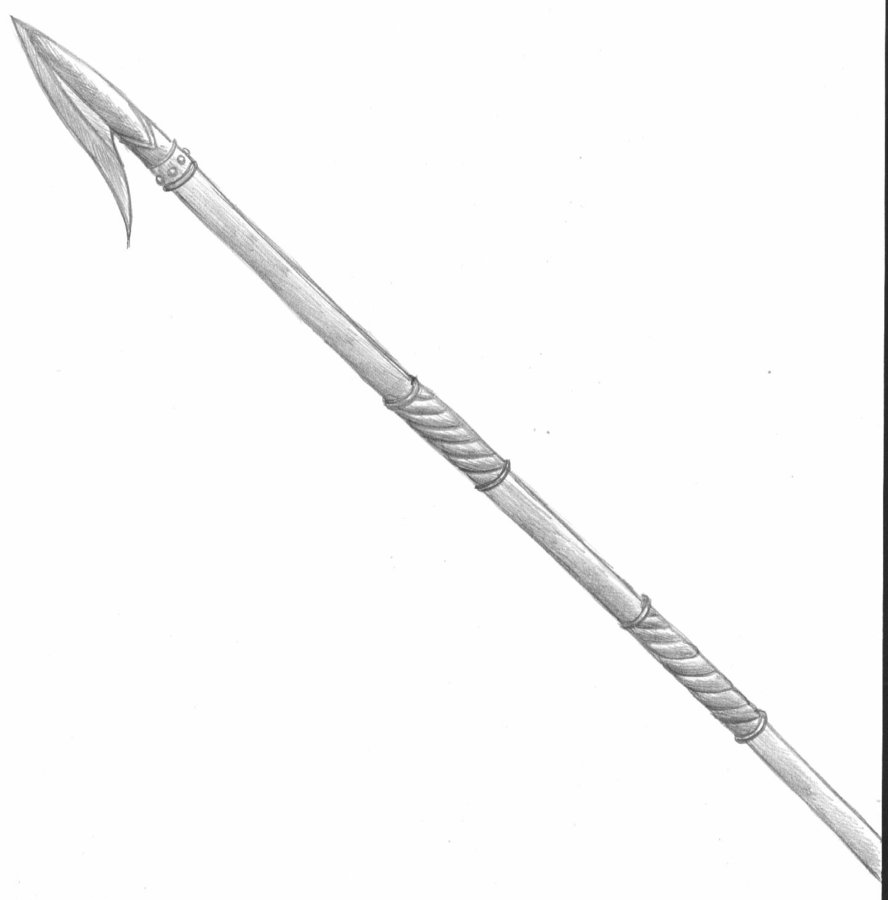 Spear Drawing
