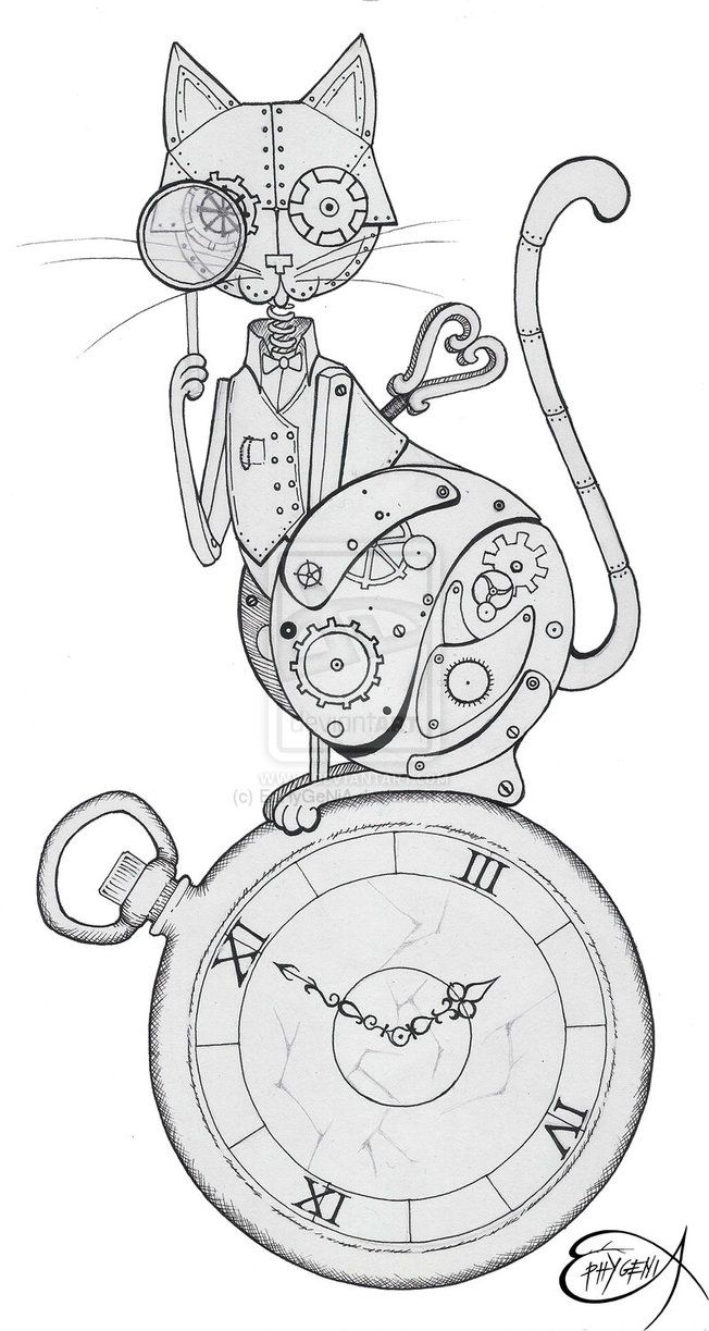Steampunk Drawing Image