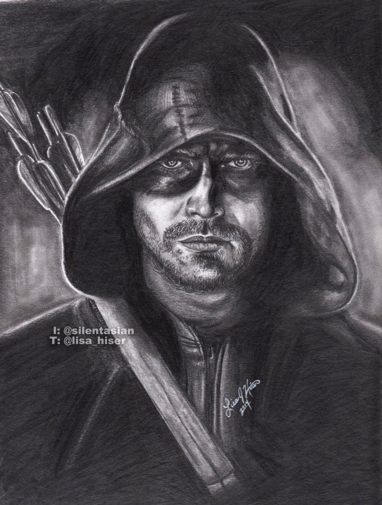 Stephen Amell Drawing Art