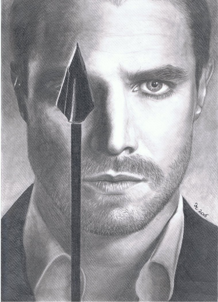 Stephen Amell Drawing Images