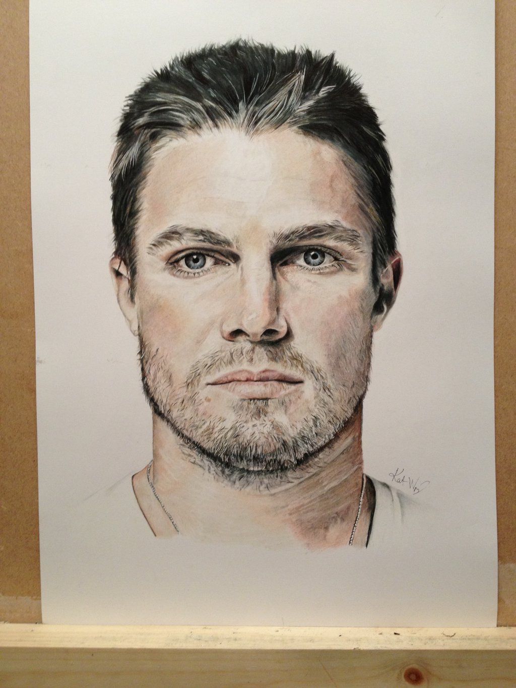 Stephen Amell Drawing Photo