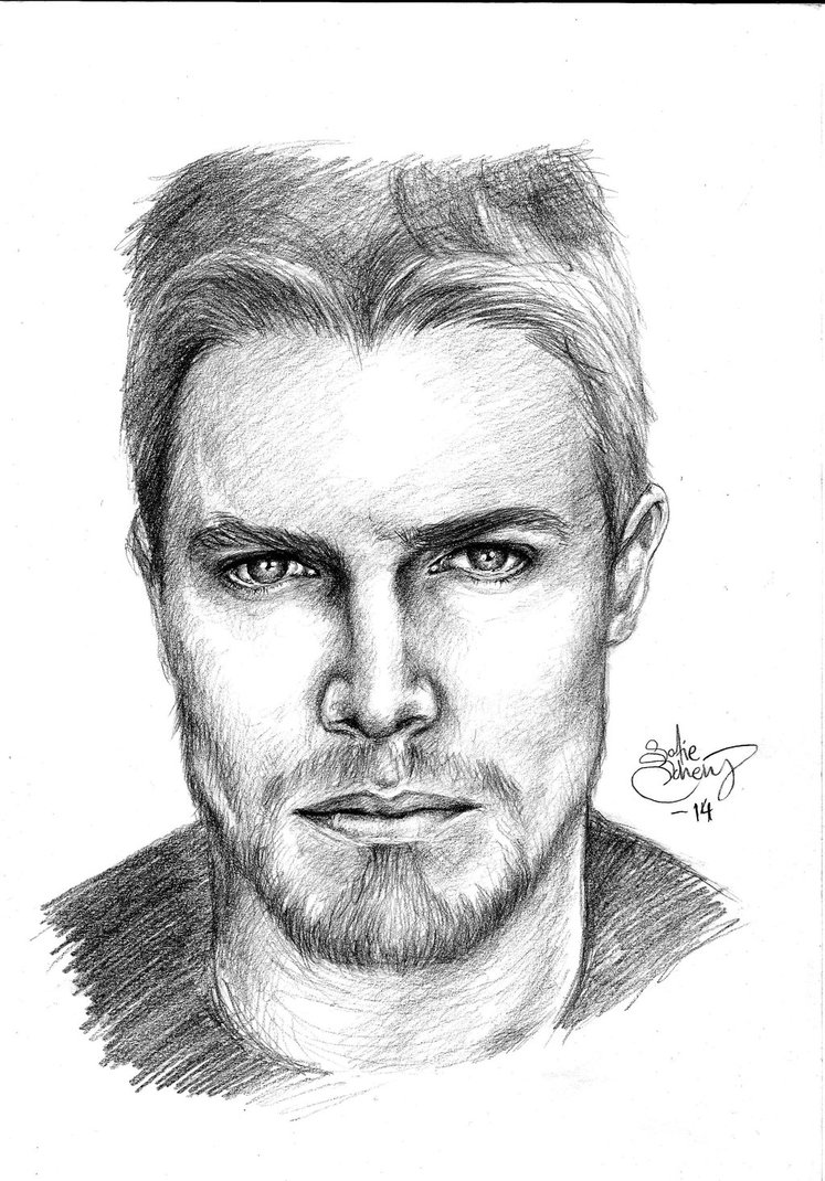 Stephen Amell Drawing Pic
