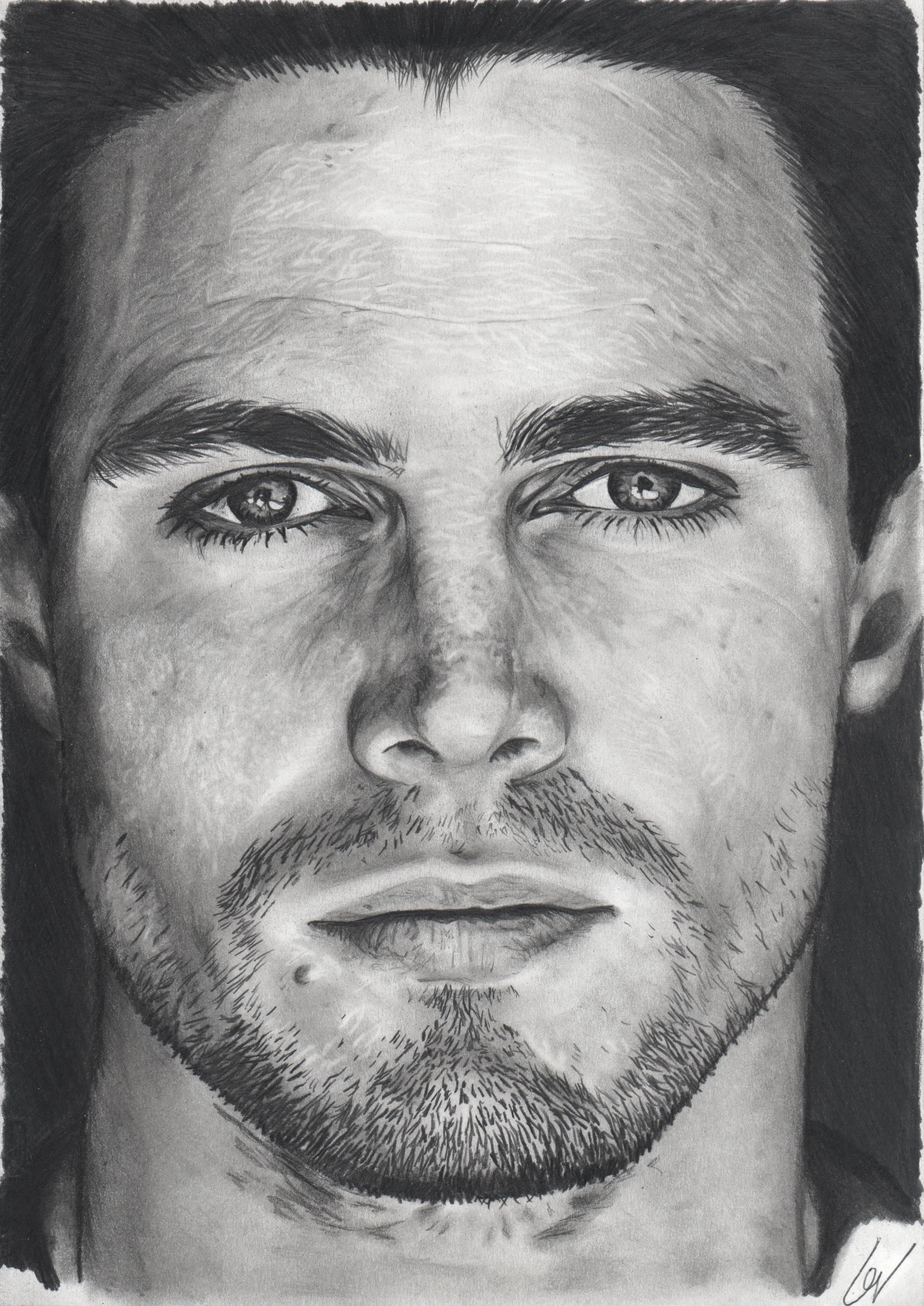 Stephen Amell Drawing Picture