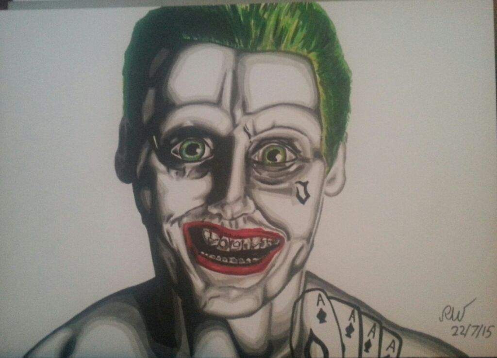 Suicide Squad Jared Leto Joker Drawing Picture