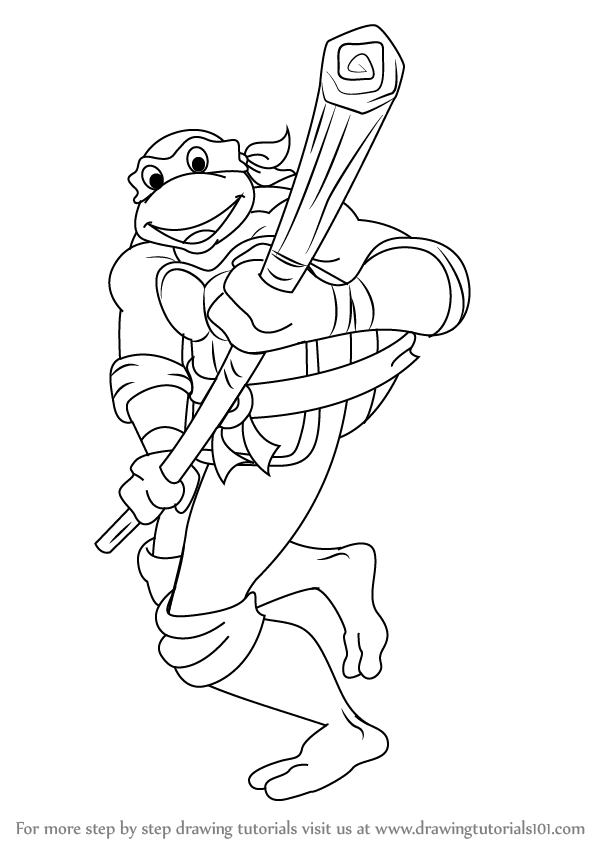 Teenage Mutant Ninja Turtles Drawing High-Quality