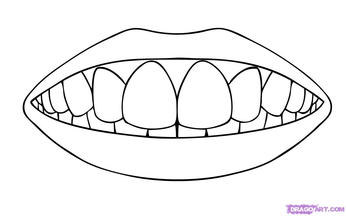 Teeth Drawing Pictures