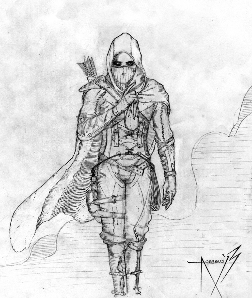 Thief Drawing Image