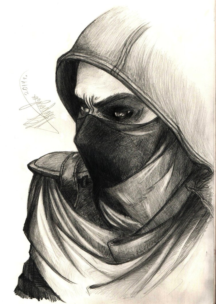 Thief Drawing Picture