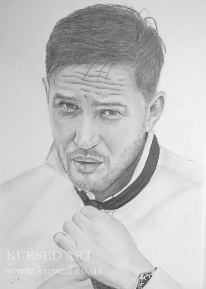 Tom Hardy Drawing Beautiful Art