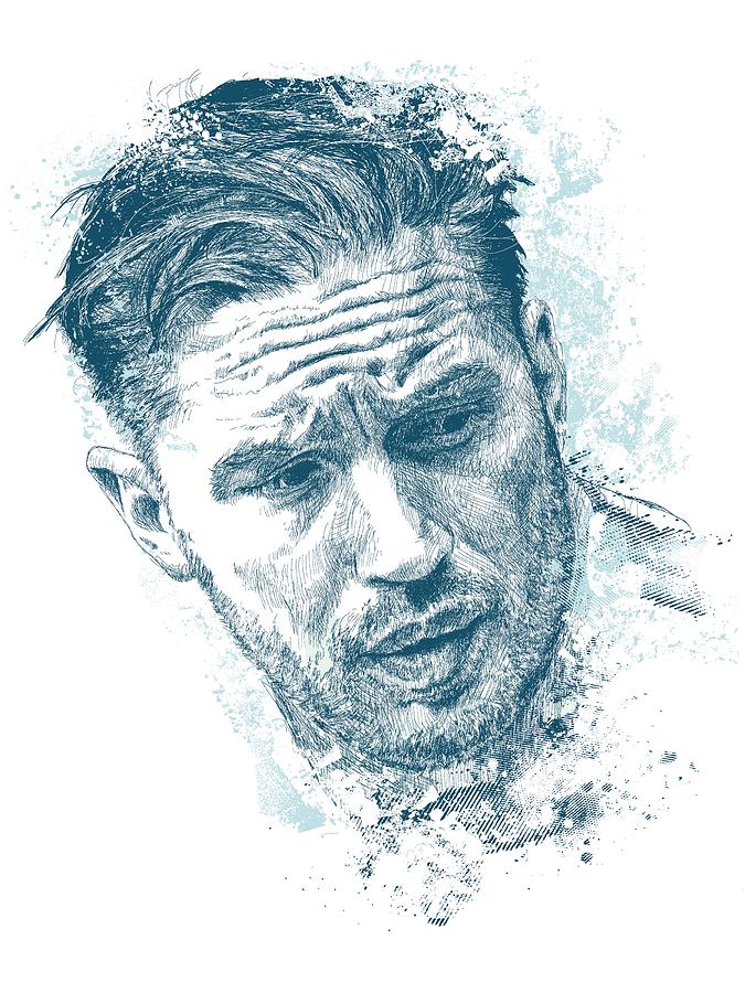 Tom Hardy Drawing Pictures