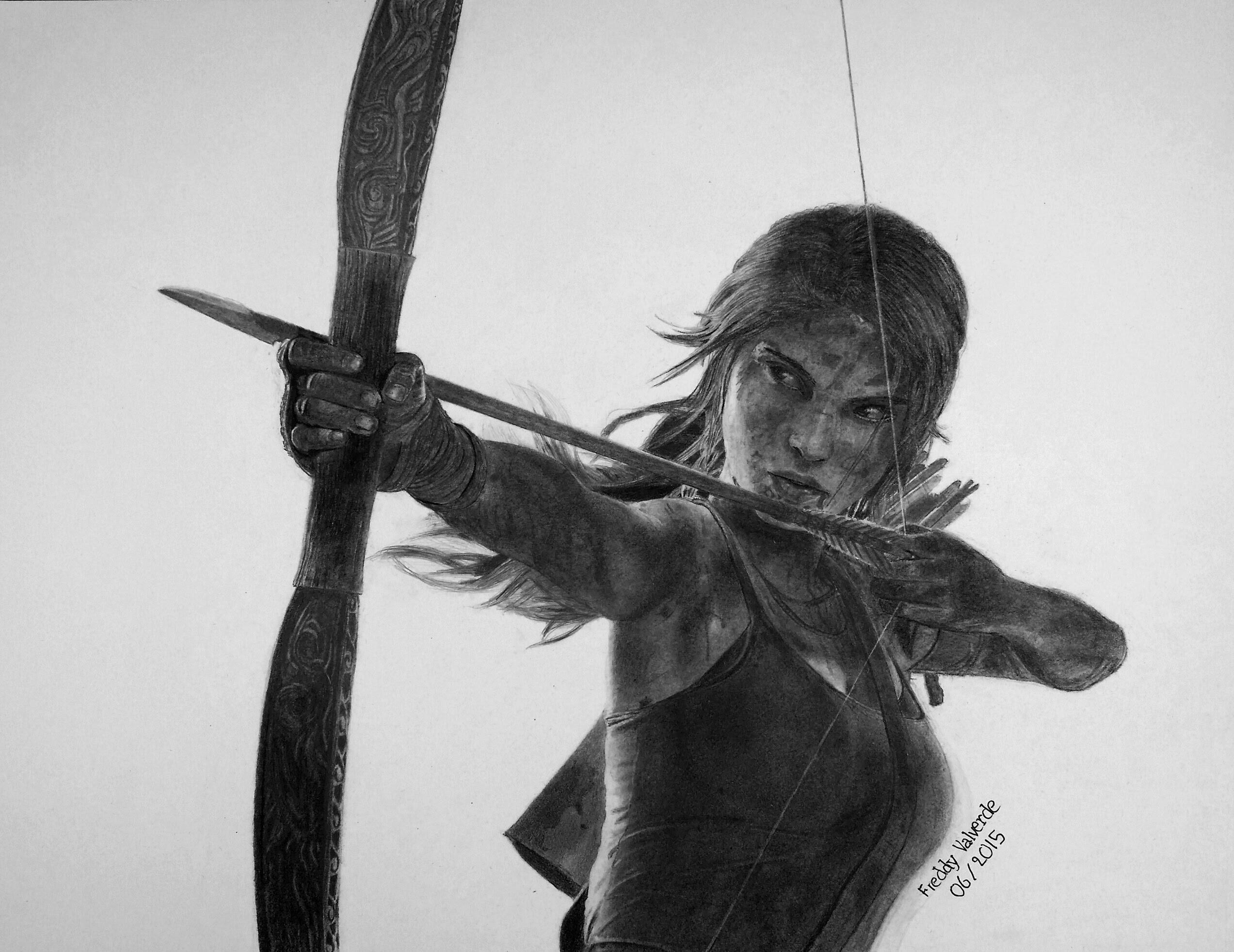 Tomb Raider Drawing Amazing