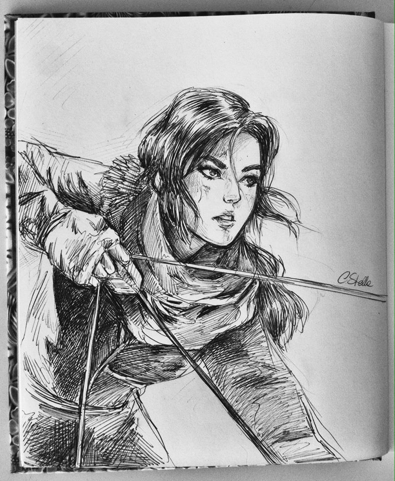 Tomb Raider Drawing Images