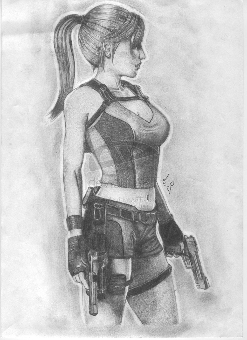 Tomb Raider Drawing Pics