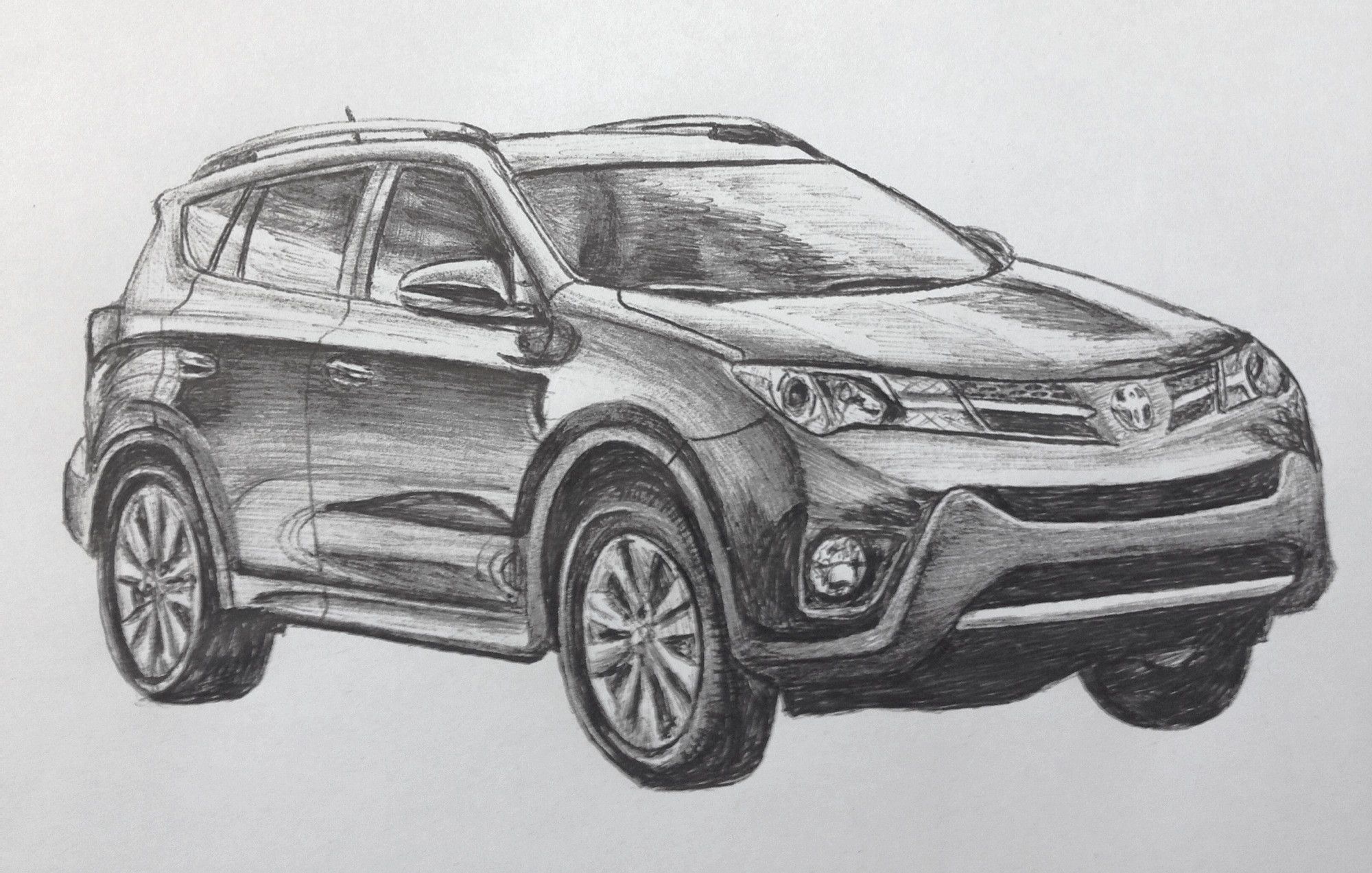 Toyota Drawing Pics