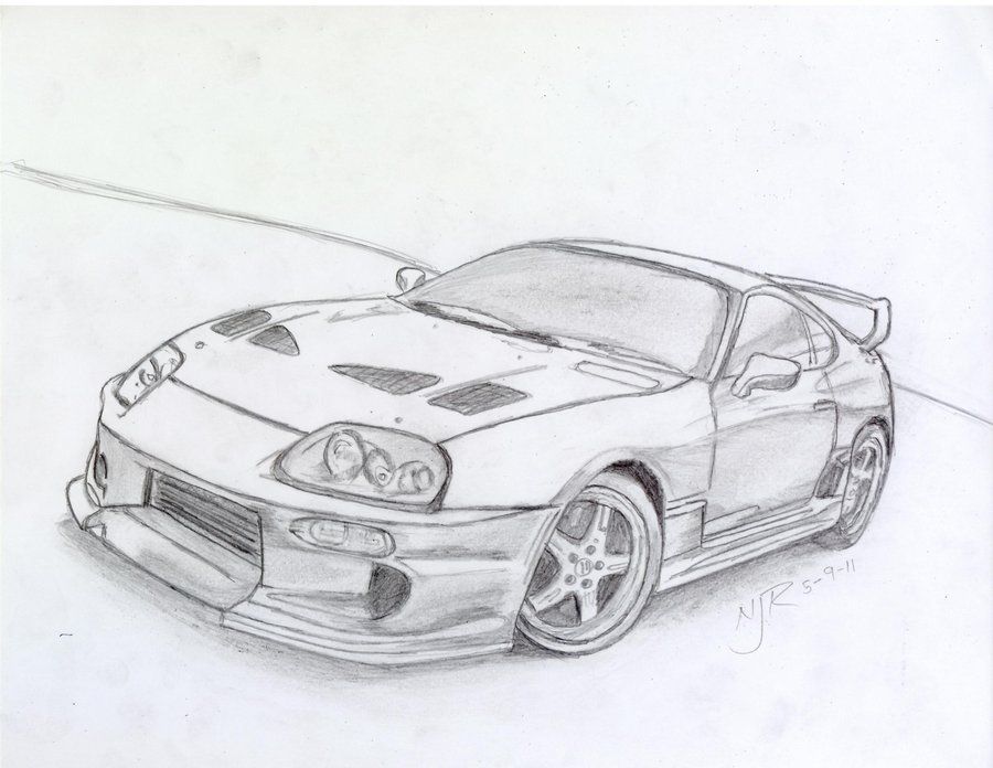 Toyota Drawing