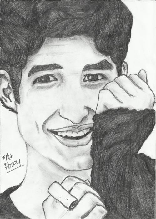 Tyler Posey Drawing Images