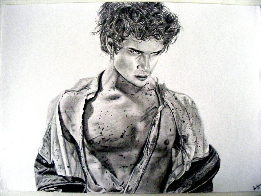 Tyler Posey Drawing Picture