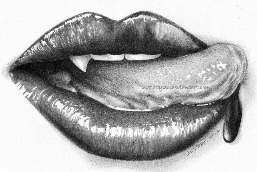 Vampire Drawing Beautiful Art