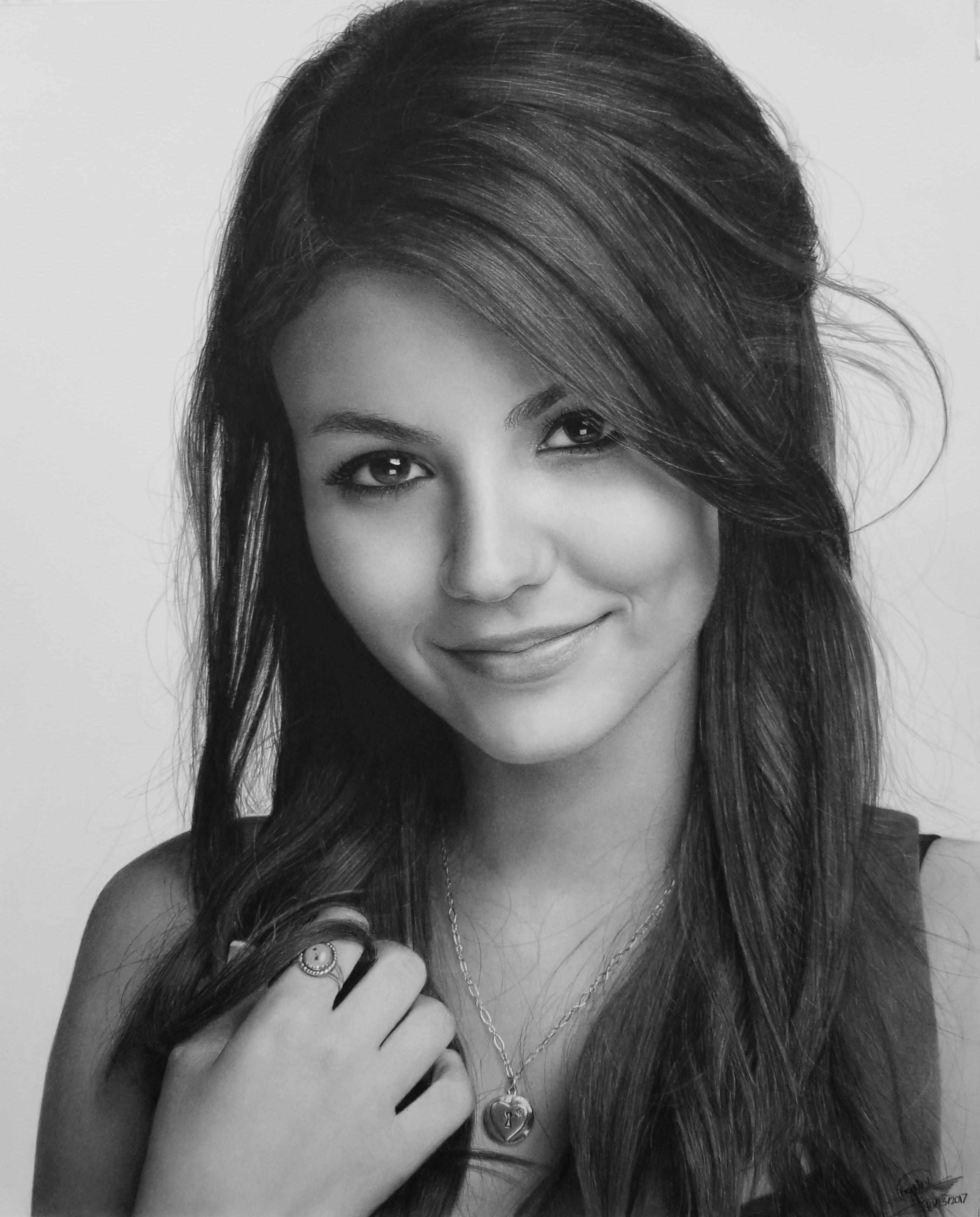 Victoria Justice Drawing Amazing