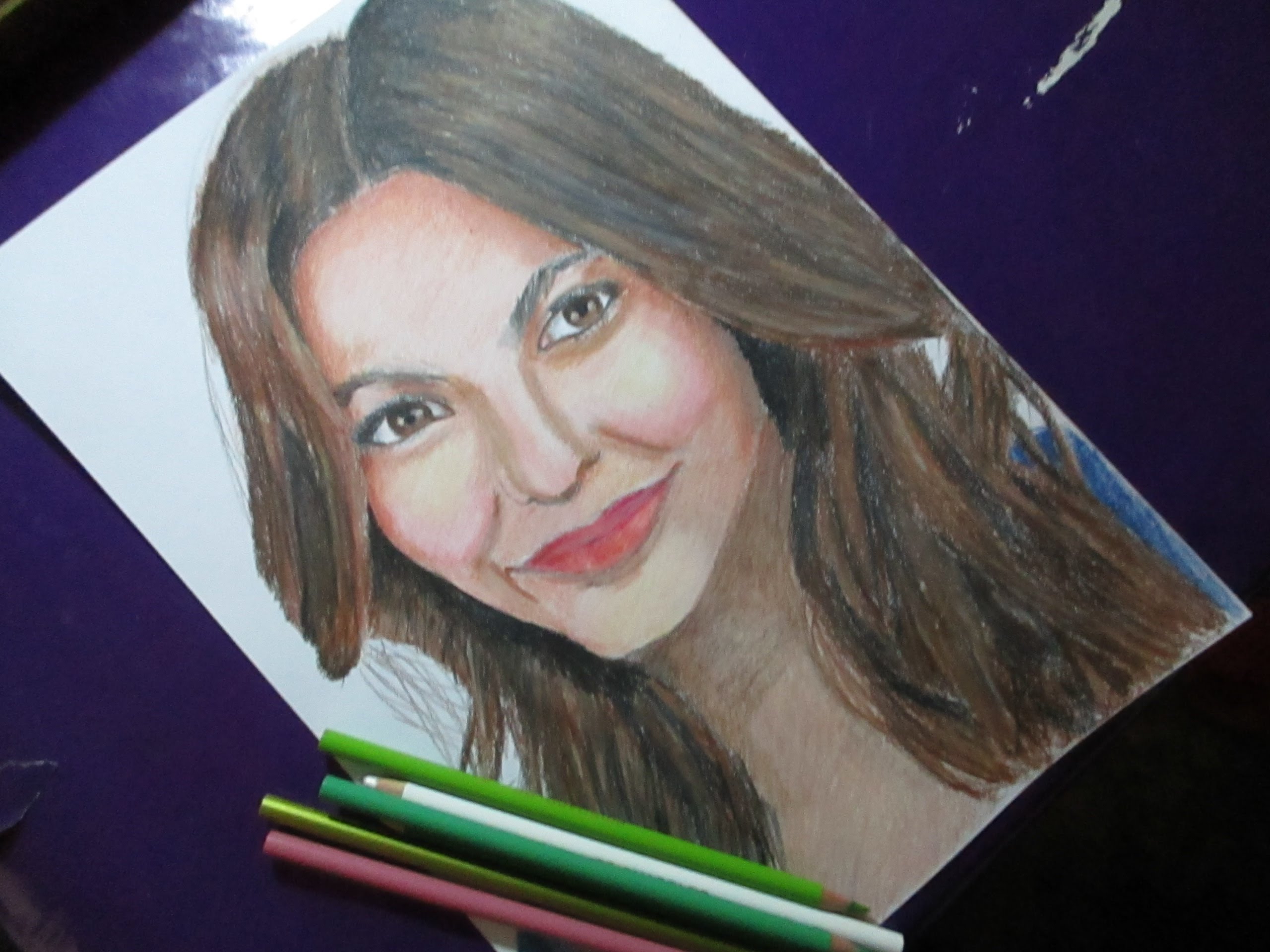 Victoria Justice Drawing Art