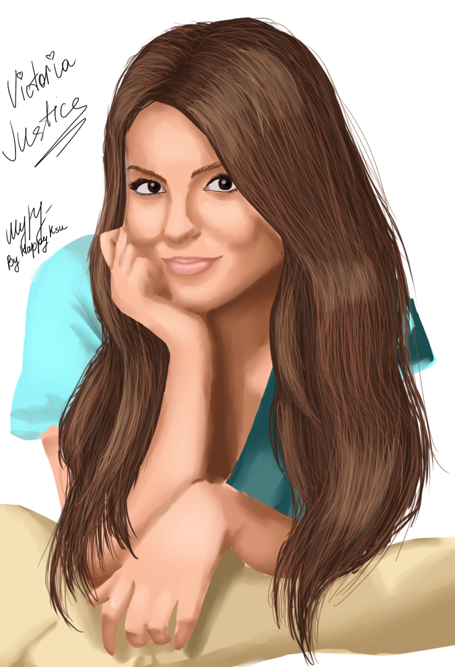 Victoria Justice Drawing Pic