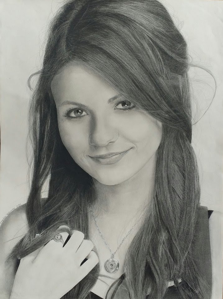 Victoria Justice Drawing Realistic