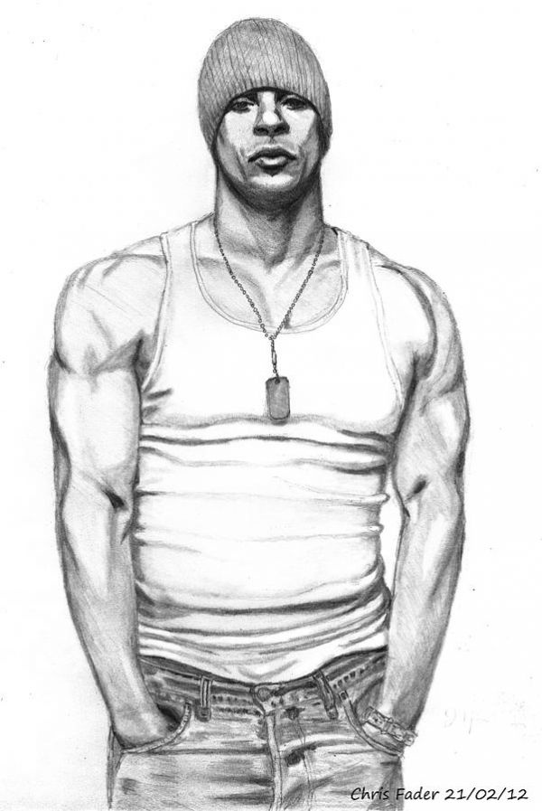 Vin Diesel Art Drawing