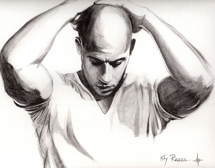 Vin Diesel Drawing Photo