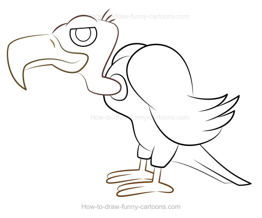 Vulture  Drawing Skill