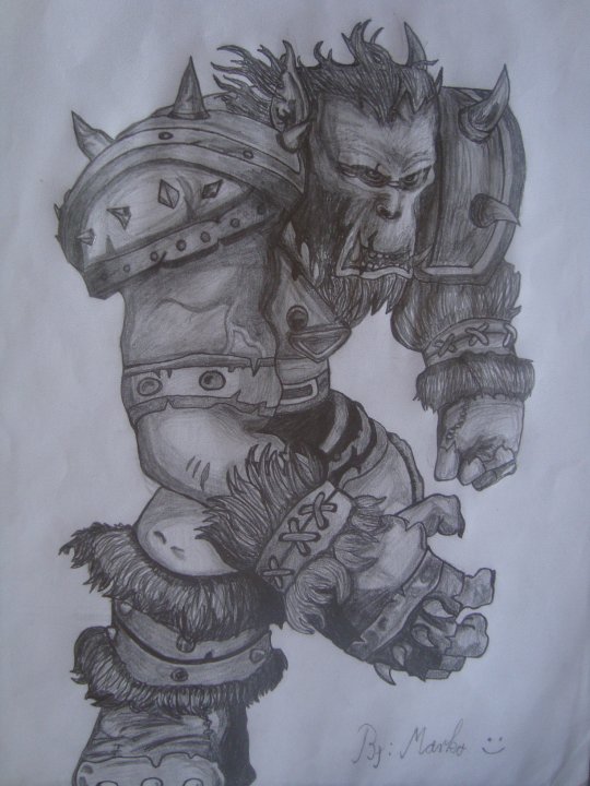 Warcraft Drawing Creative Art