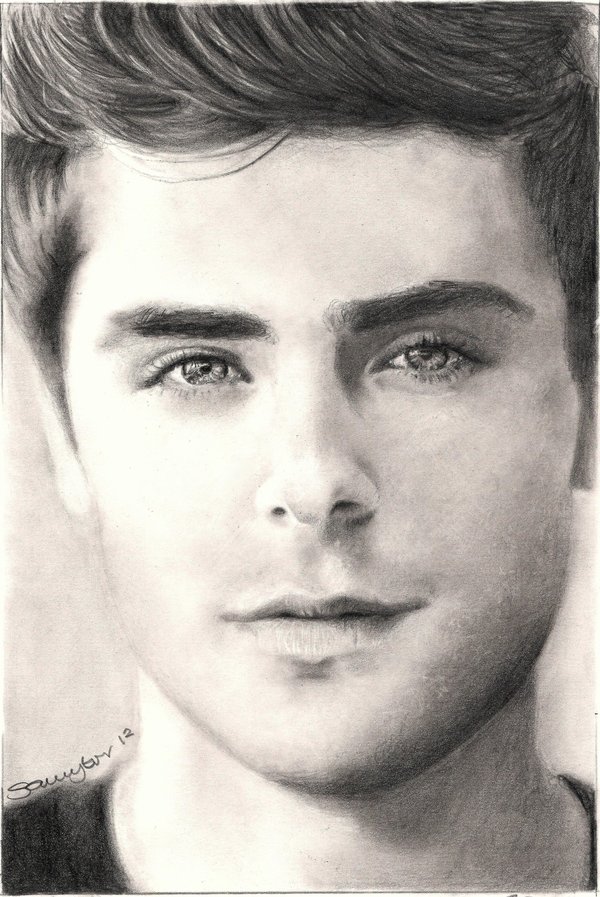 Zac Efron Picture Drawing