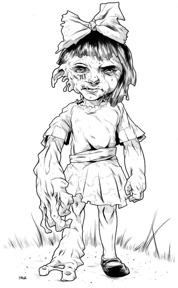 Zombie Baby Drawing Pics