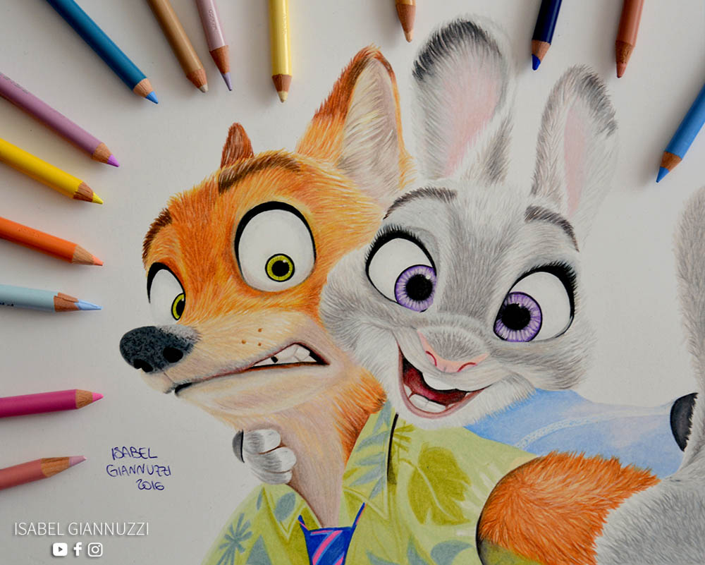 Zootopia Drawing Realistic
