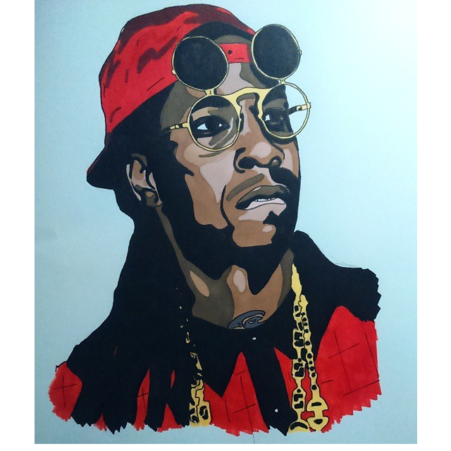 2 Chainz Drawing Picture