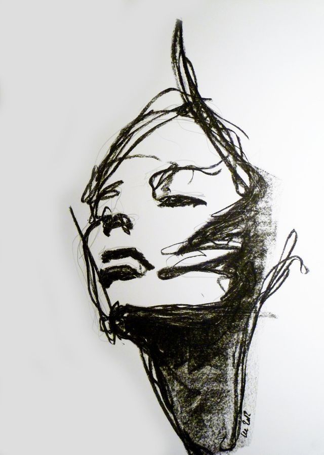 Abstract Face Drawing Picture