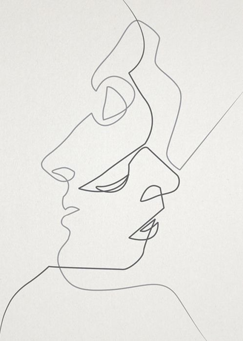 Abstract Face Drawing