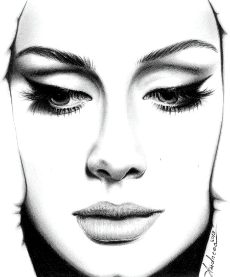 Adele Drawing Amazing
