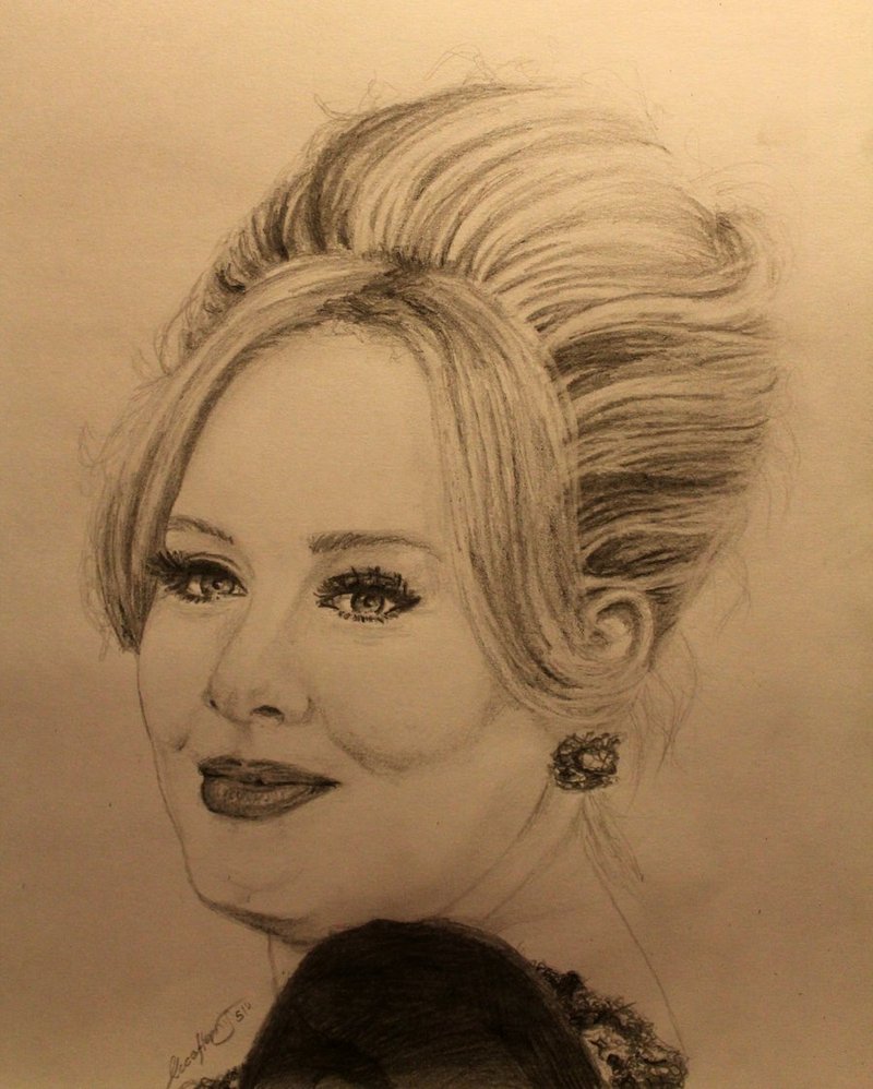 Adele Drawing Image