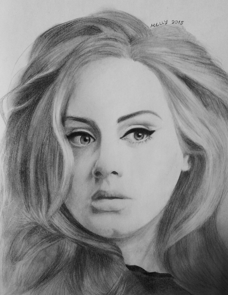 Adele Drawing Pic