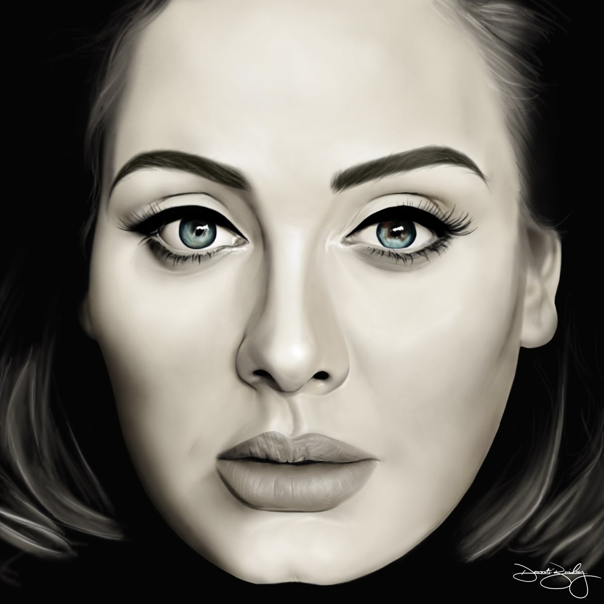 Adele Drawing Pictures