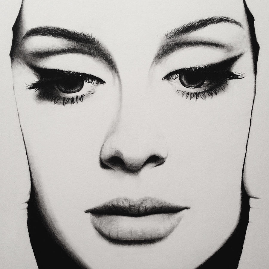 Adele Drawing Realistic