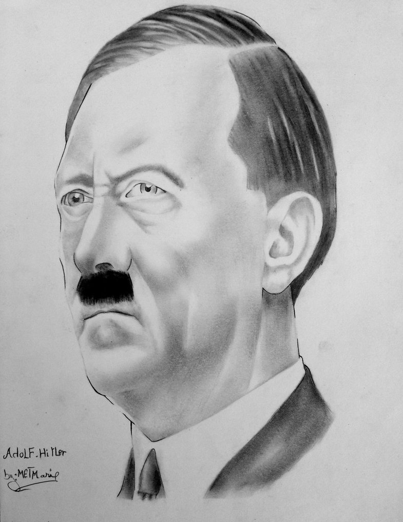 Adolf Hitler Drawing Picture