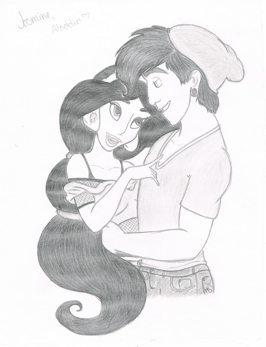 Aladdin Drawing Art