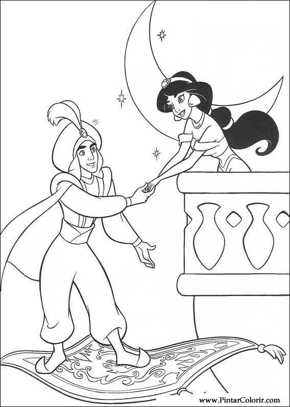 Aladdin Drawing Beautiful Art