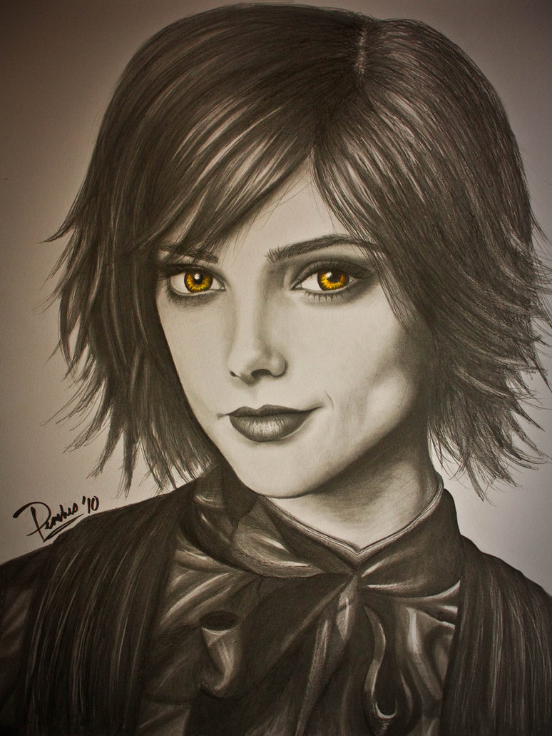 Alice Cullen Drawing Sketch