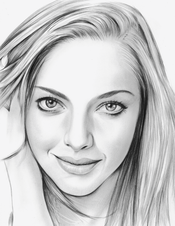 Amanda Seyfried Drawing Pic