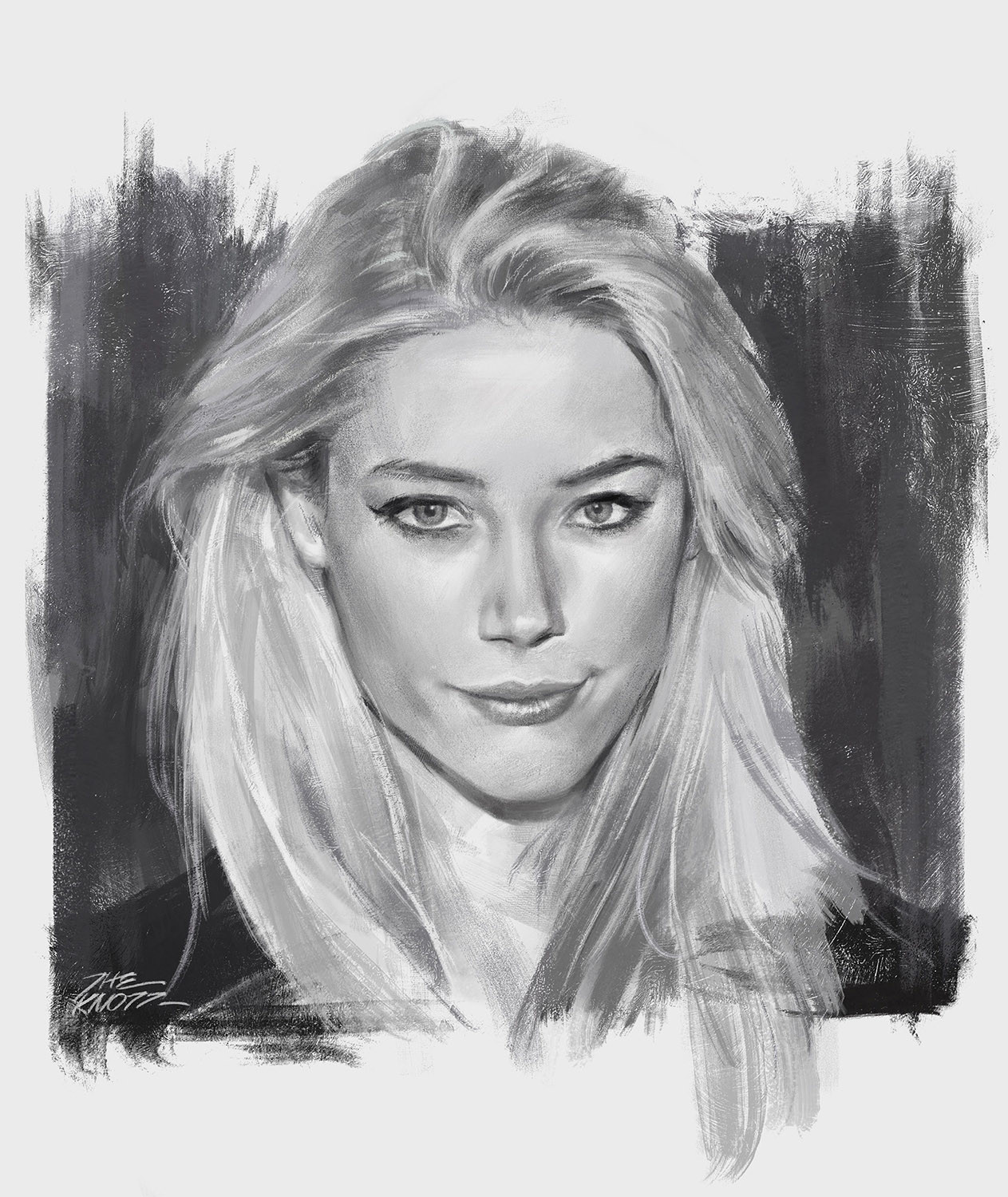 Amber Heard Drawing Creative Art